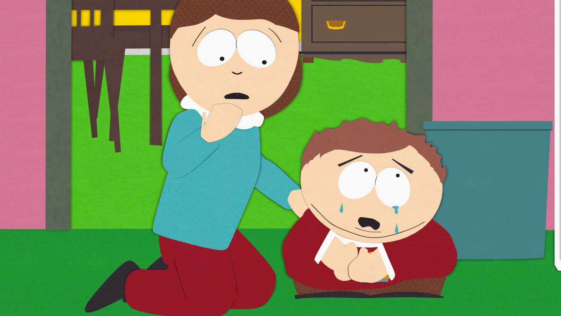 Butters' dad sends him off to special camp to "Pray the Gay Away&...