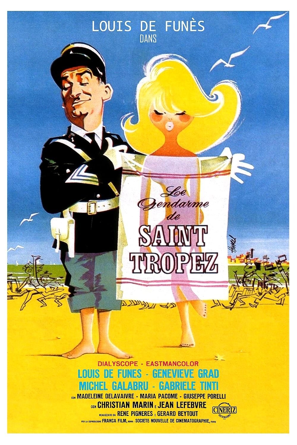 EN - 01 Le Gendarme De Saint-Tropez, The Gendarme Of Saint-Tropez (1964) LOUIS DE FUNES