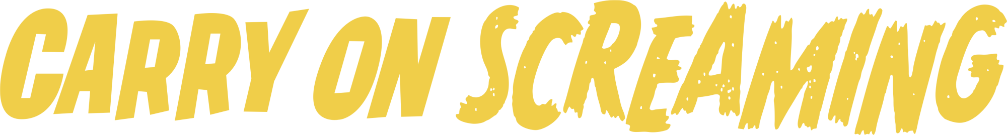Carry On Screaming! Logo