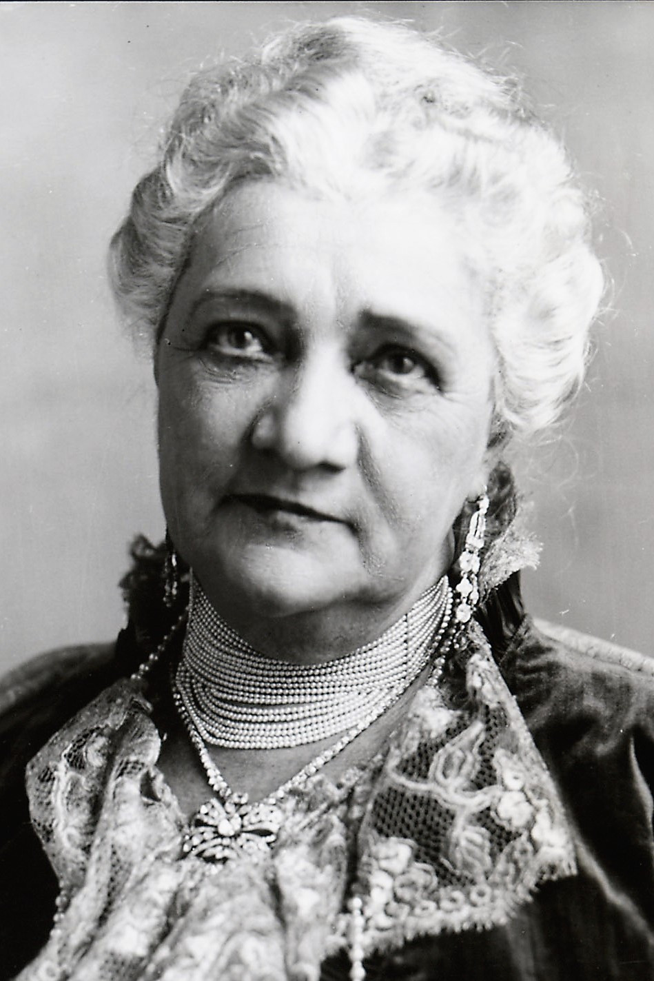 et billede af Hedwig Bleibtreu