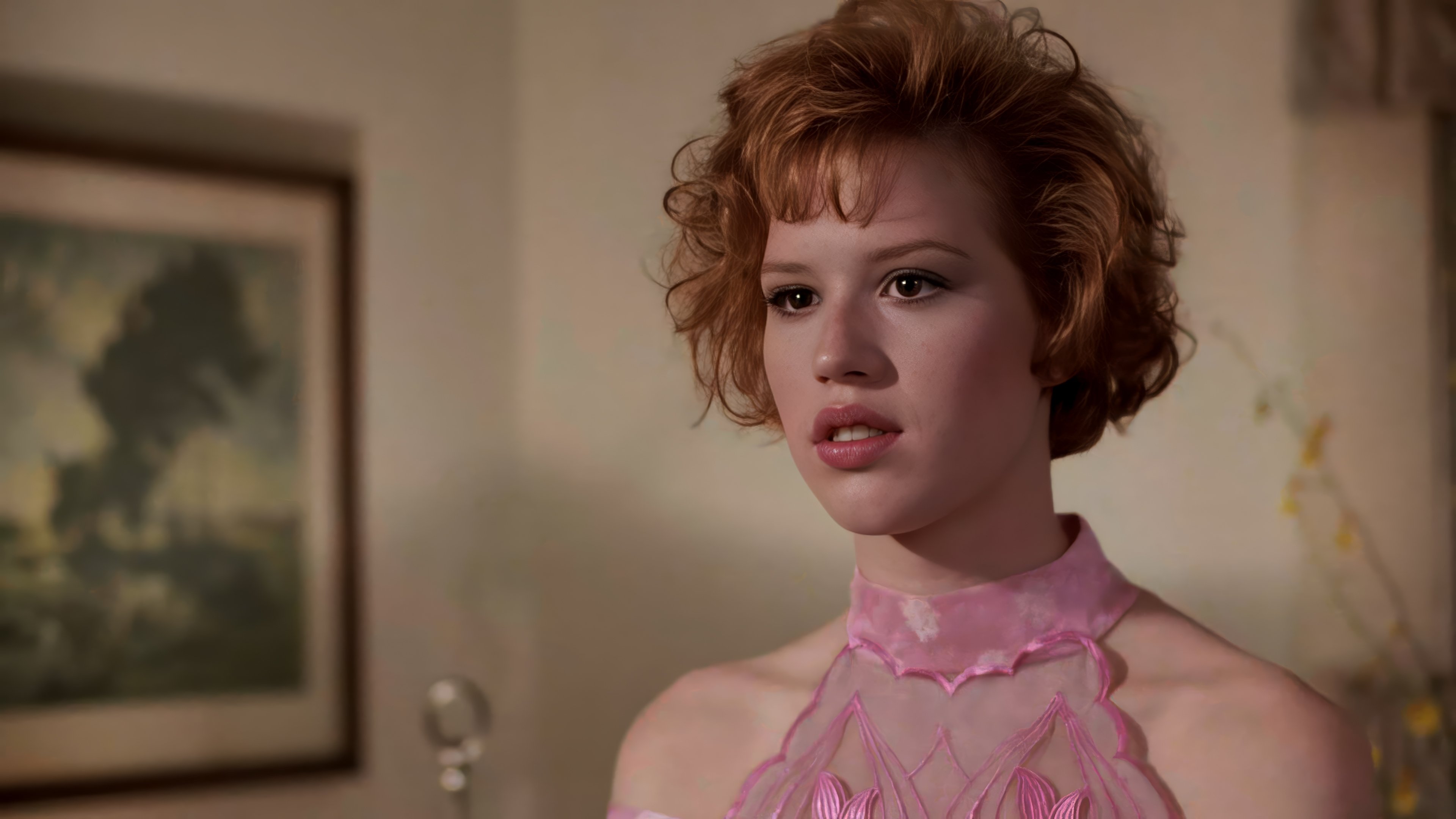 Pretty in Pink backdrop cover