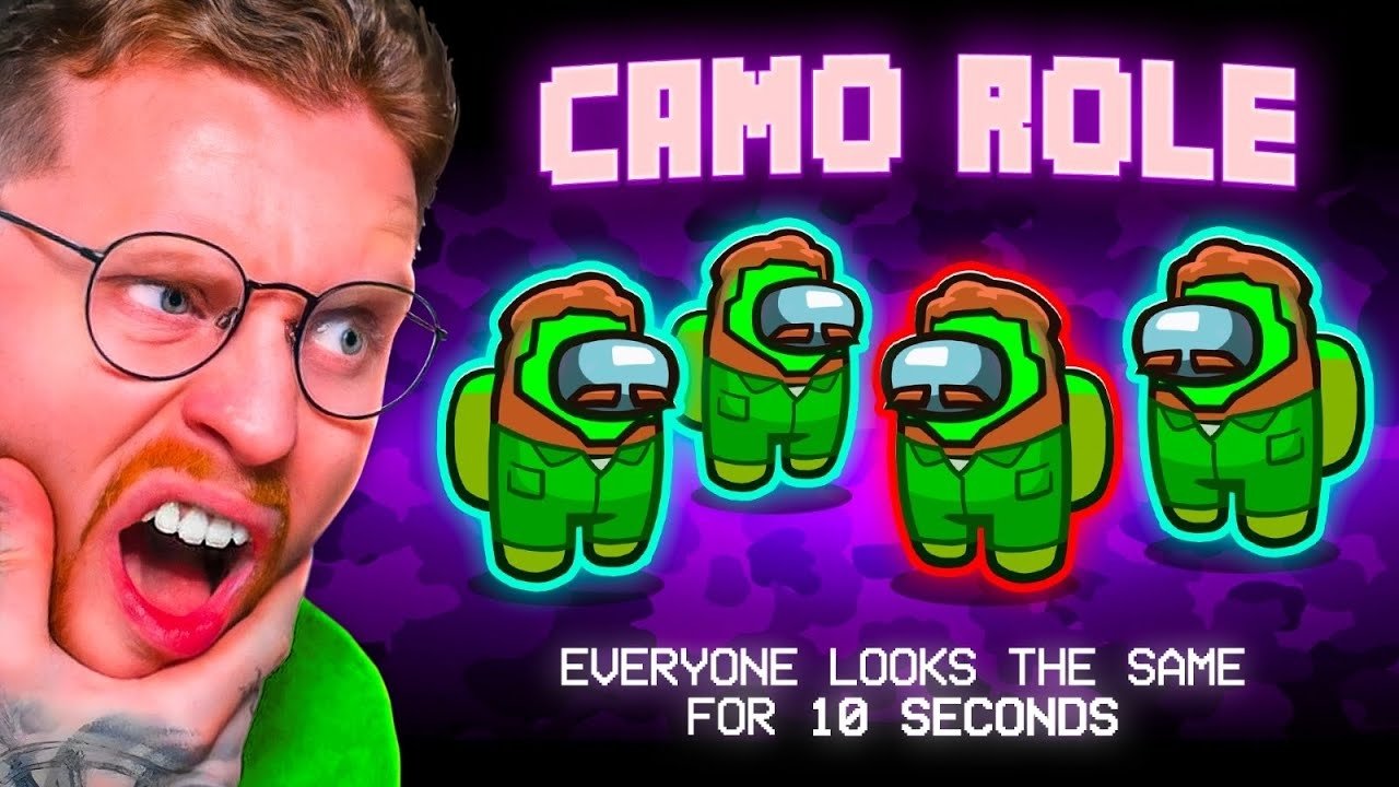 Thumbnail for SIDEMEN AMONG US CAMO ROLE: EVERYONE LOOKS THE SAME Season 1 Episode 56