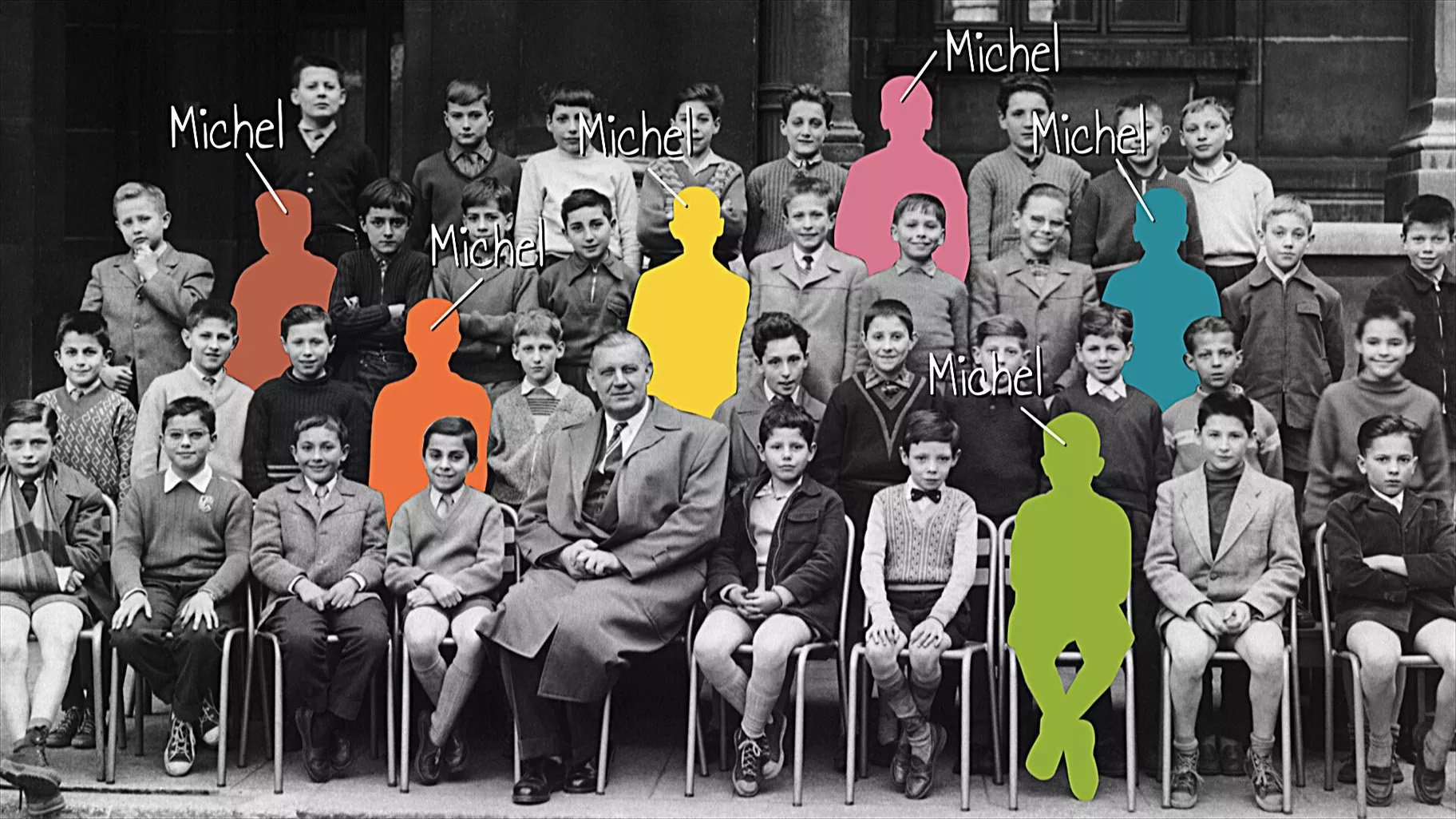 Backdrop Tous les chanteurs s'appellent Michel
