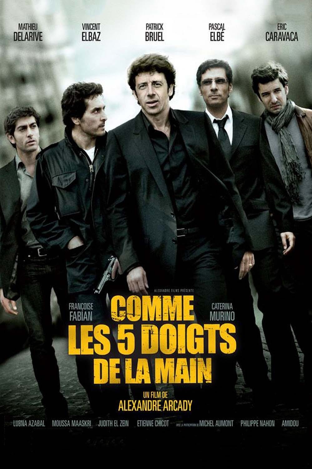 Affiche du film Comme les 5 doigts de la main 28355