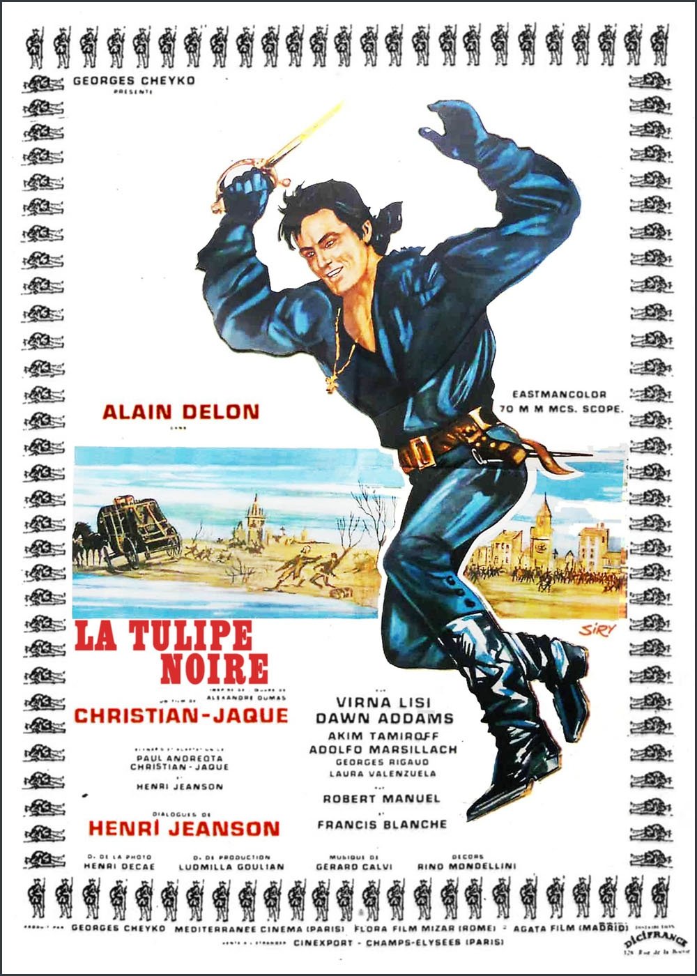 EN - The Black Tulip, La Tulipe Noire (1964) ALAIN DELON (FRENCH ENG-SUB)
