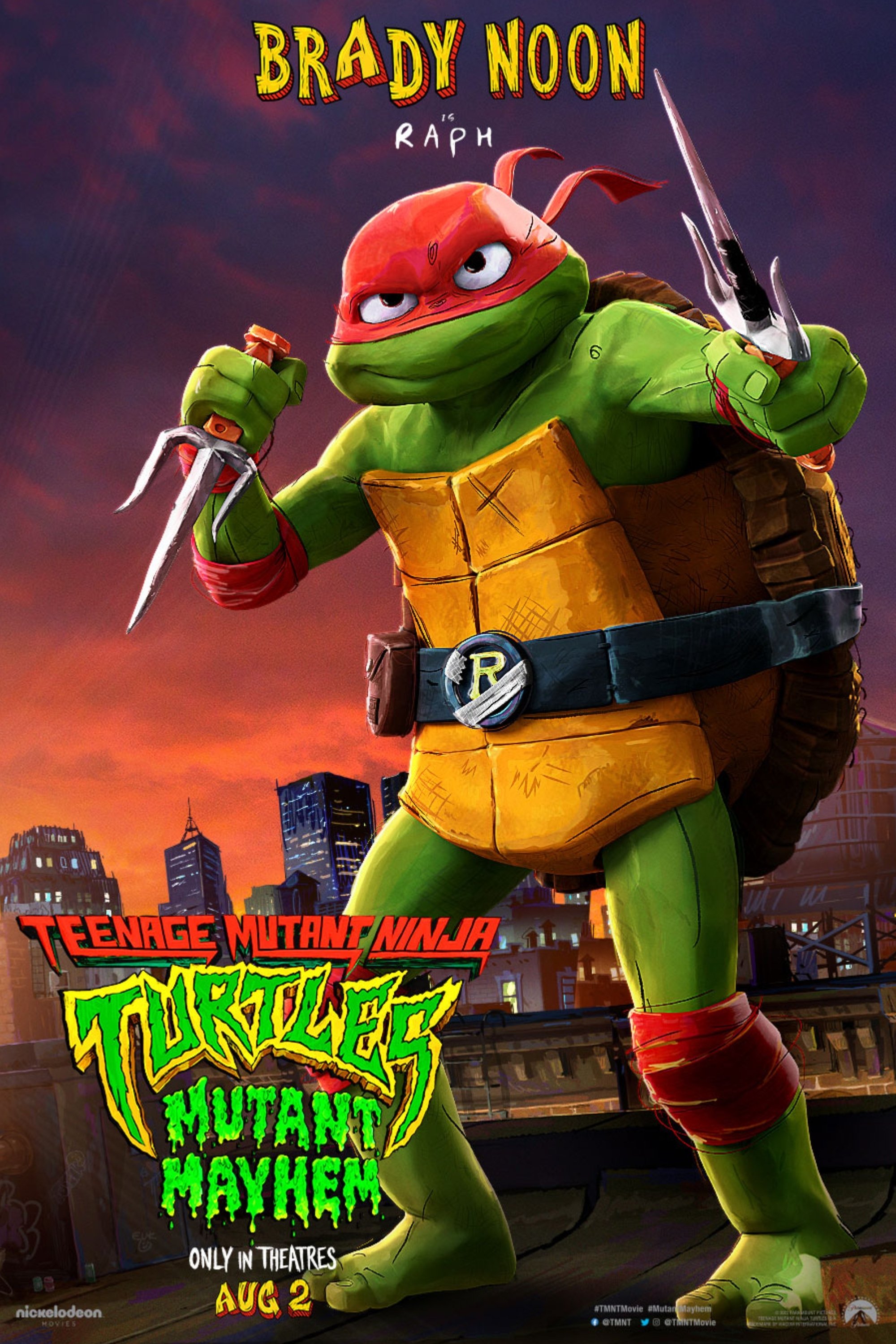 WATCH !! Teenage Mutant Ninja Turtles: Mutant Mayhem (2023) FULLMOVIE ONLINE FREE ENGLISH/Dub/SUB Animation STREAMINGS Movie Poster