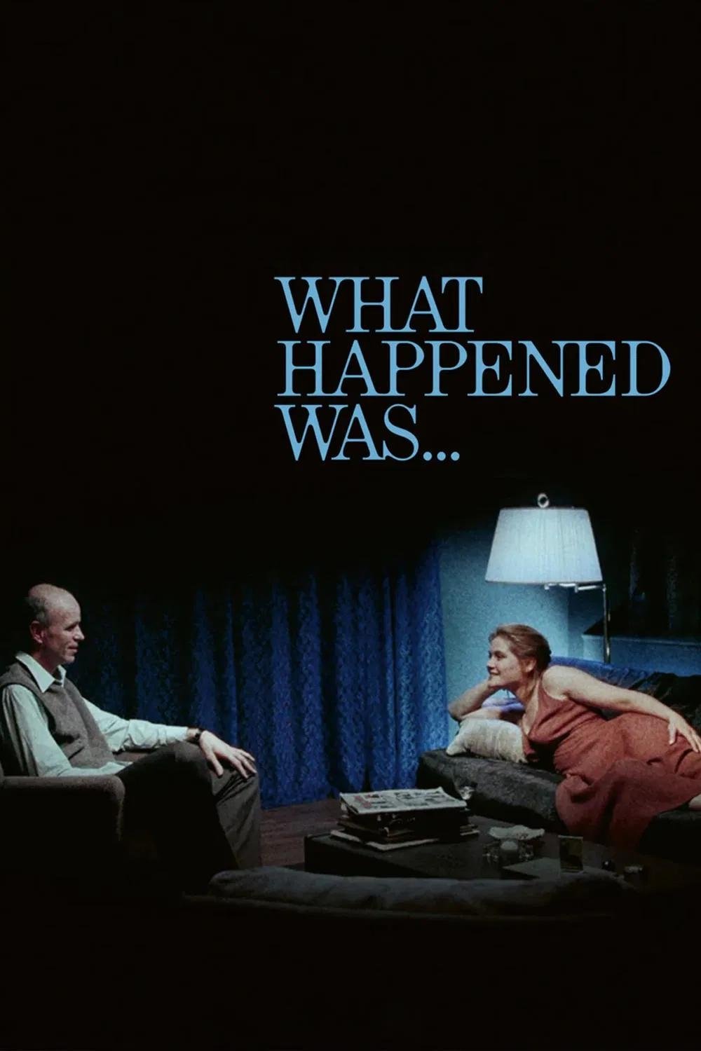 What Happened Was...