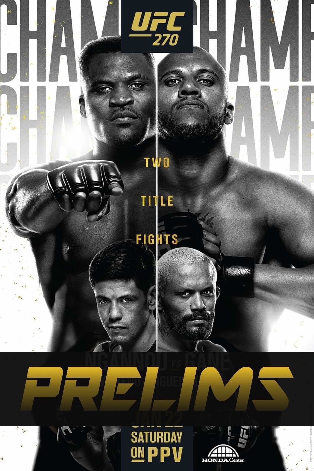 UFC 270: Ngannou vs. Gane