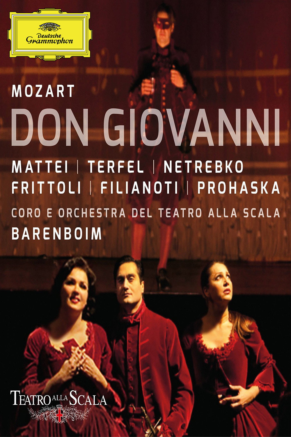 Wolfgang Amadeus Mozart Don Giovanni La Scala 2015 The Poster 