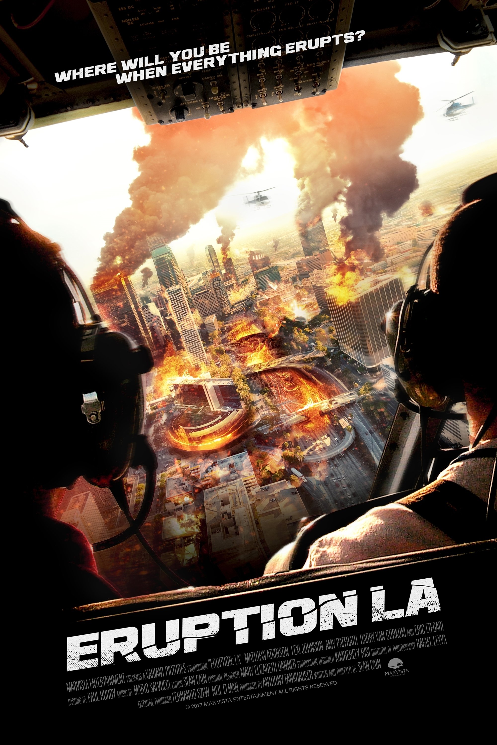Póster Estallido en Los Ángeles