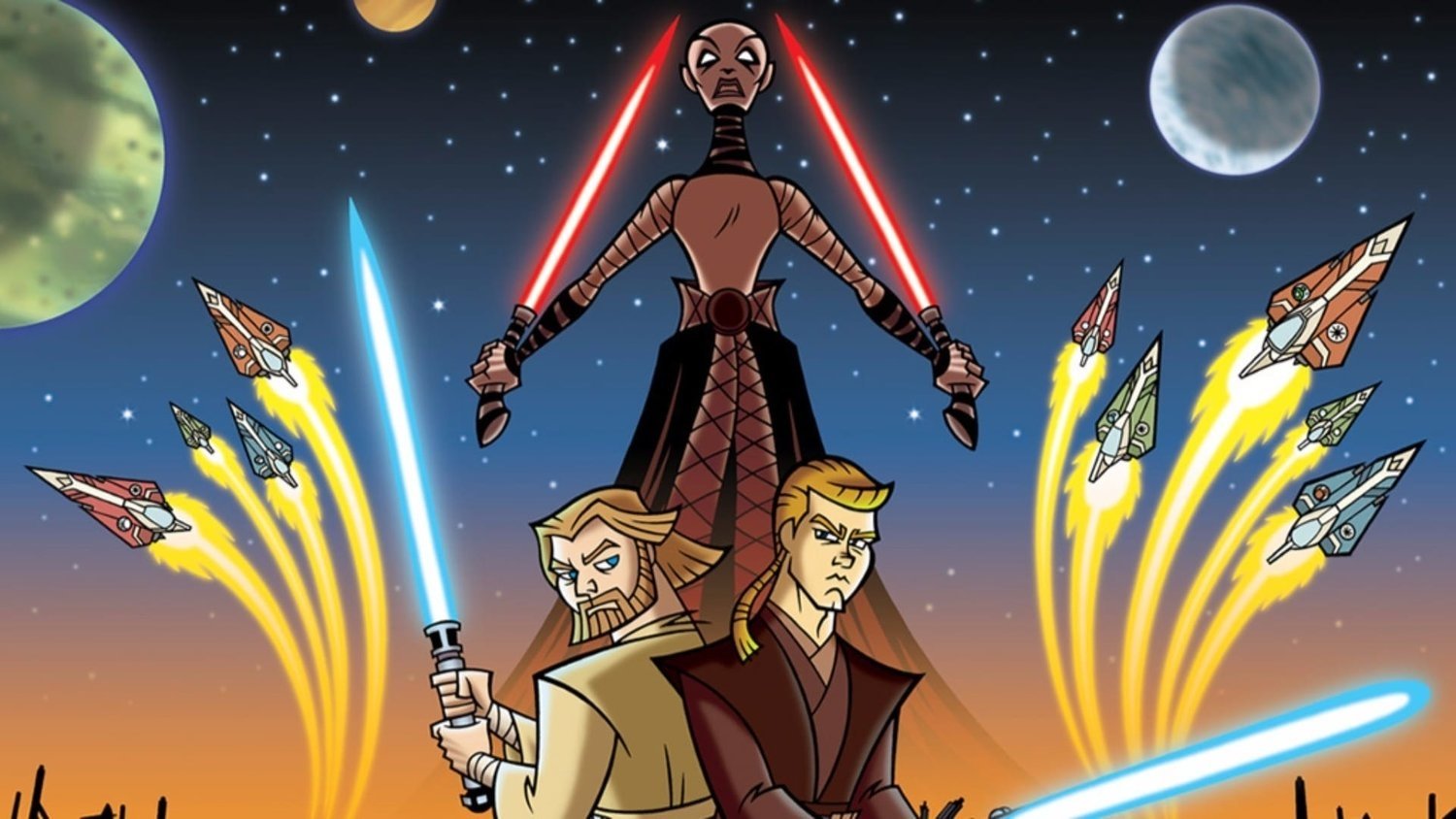 Star Wars: Clone Wars Volume One background