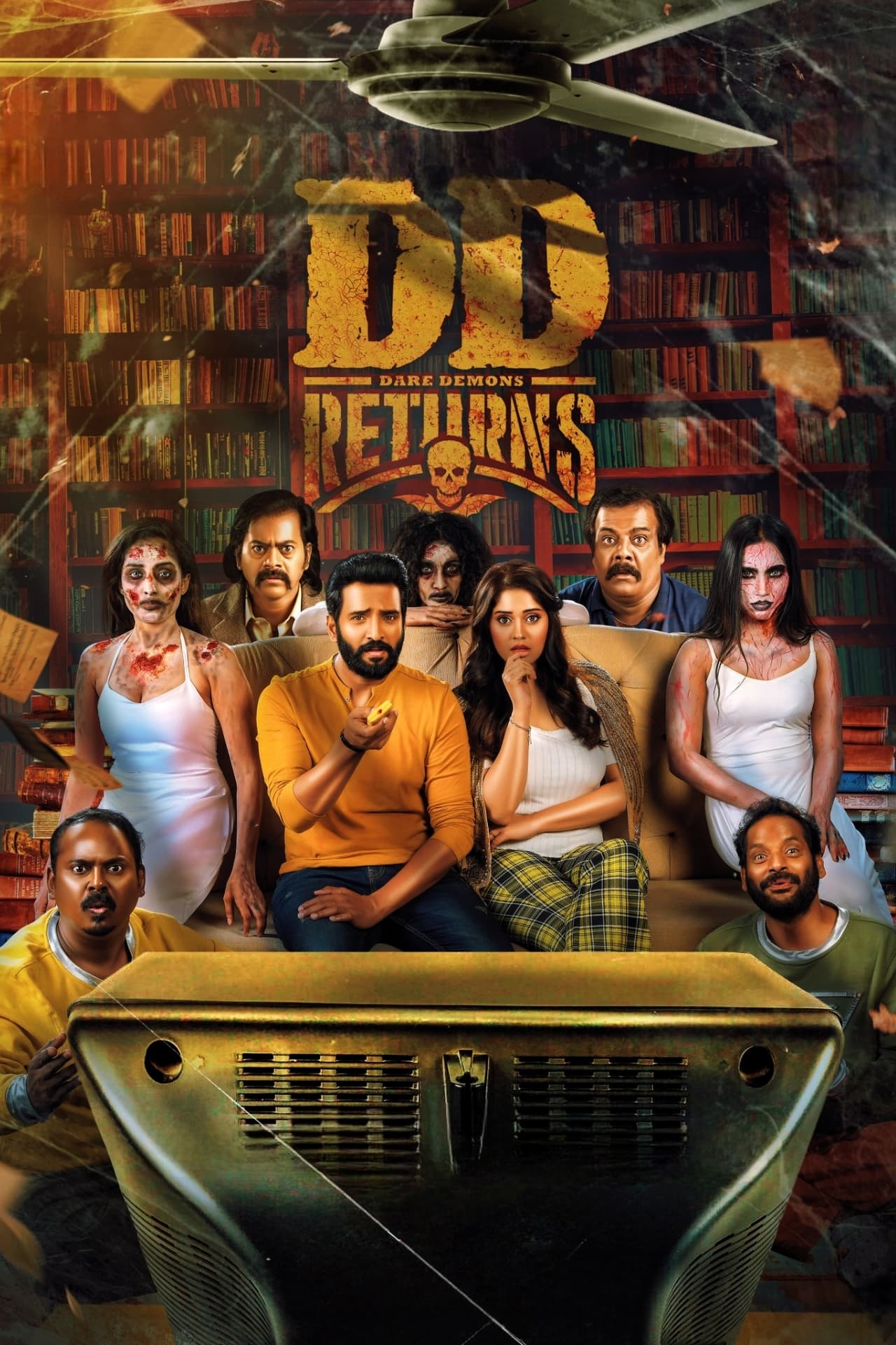 DD Returns (2023) Hindi + Tamil WEBRip 1080p 720p 480p HEVC AC3 6ch