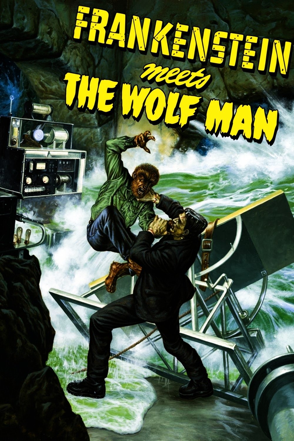 Frankenstein Meets the Wolf Man