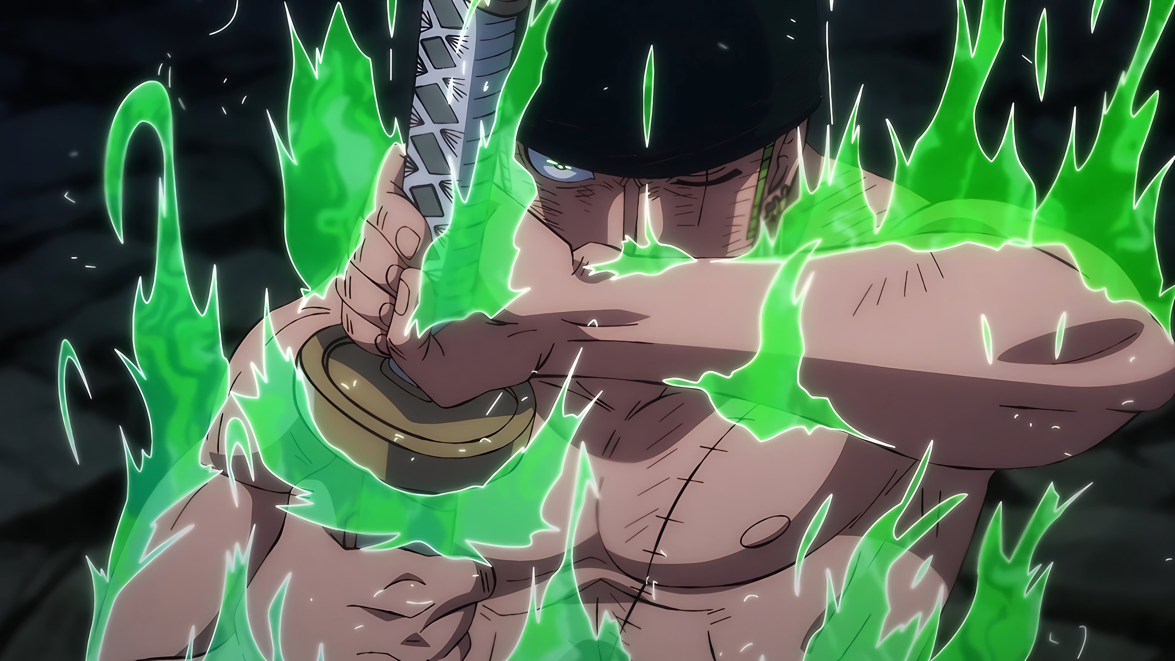 One Piece Season 21 :Episode 1059  Zoro's Hardship - A Monster! King the Wildfire