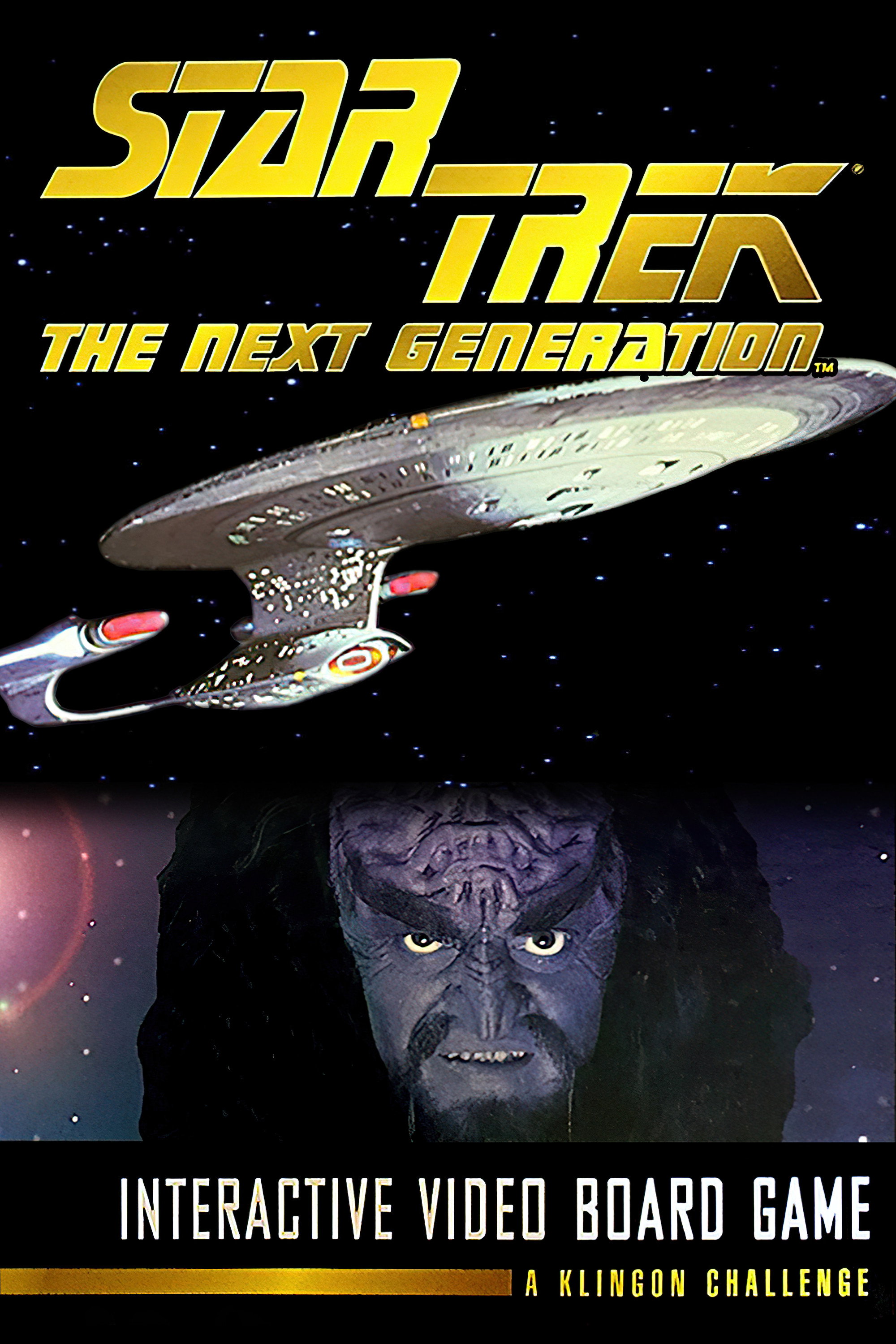 Star Trek: The Next Generation: Interactive VCR Board Game - A Klingon Challenge