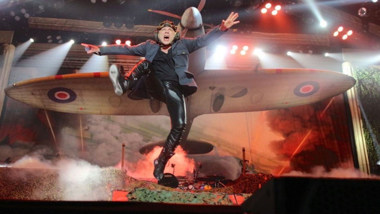 Imagem do Filme Bruce tout puissant, chanteur d'Iron Maiden