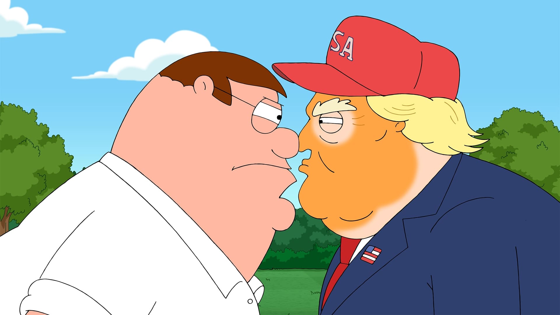 Family Guy Season 17 :Episode 11  Trump Guy