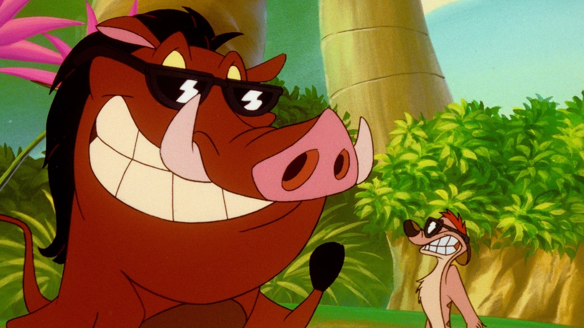 Timon and Pumbaa
