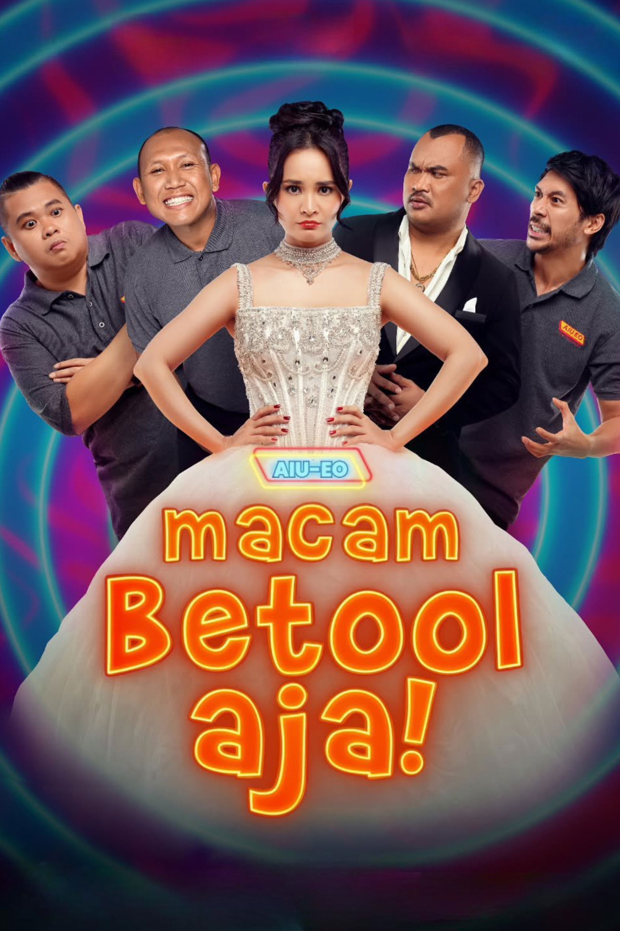 Plakat, der markedsfører AIU-EO: Macam Betool Aja