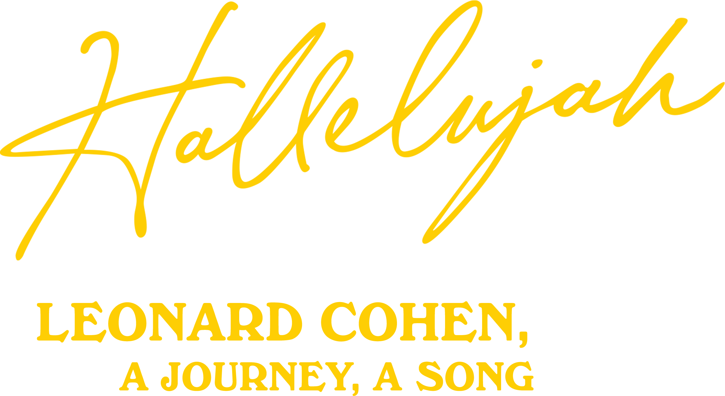 Hallelujah: Leonard Cohen, a Journey, a Song Logo