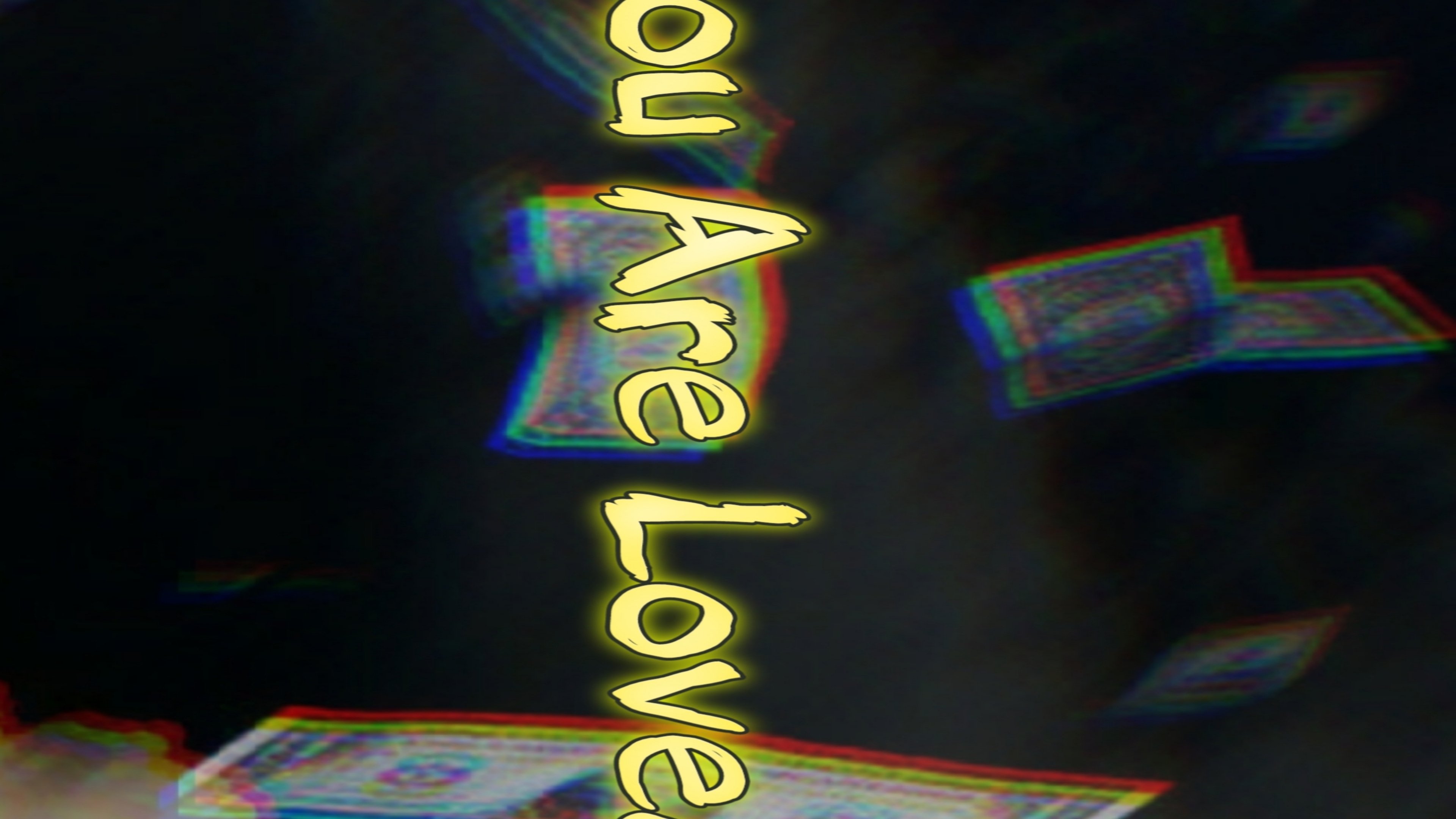 YOU ARE Loved poster