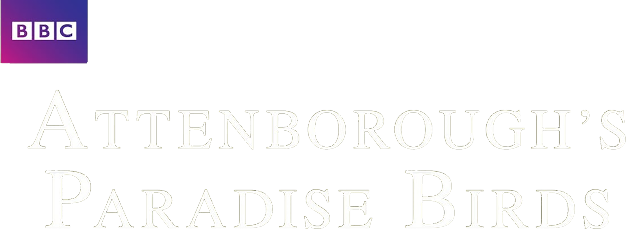 Attenborough's Paradise Birds Logo