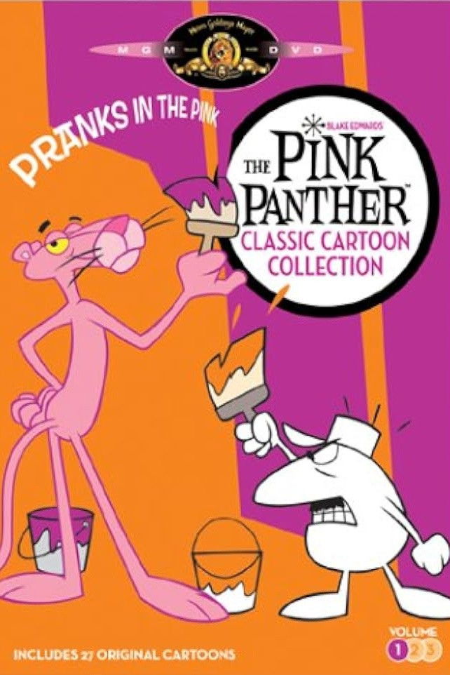 Plakat, der markedsfører The Pink Panther: Classic Cartoon Collection Vol. 1
