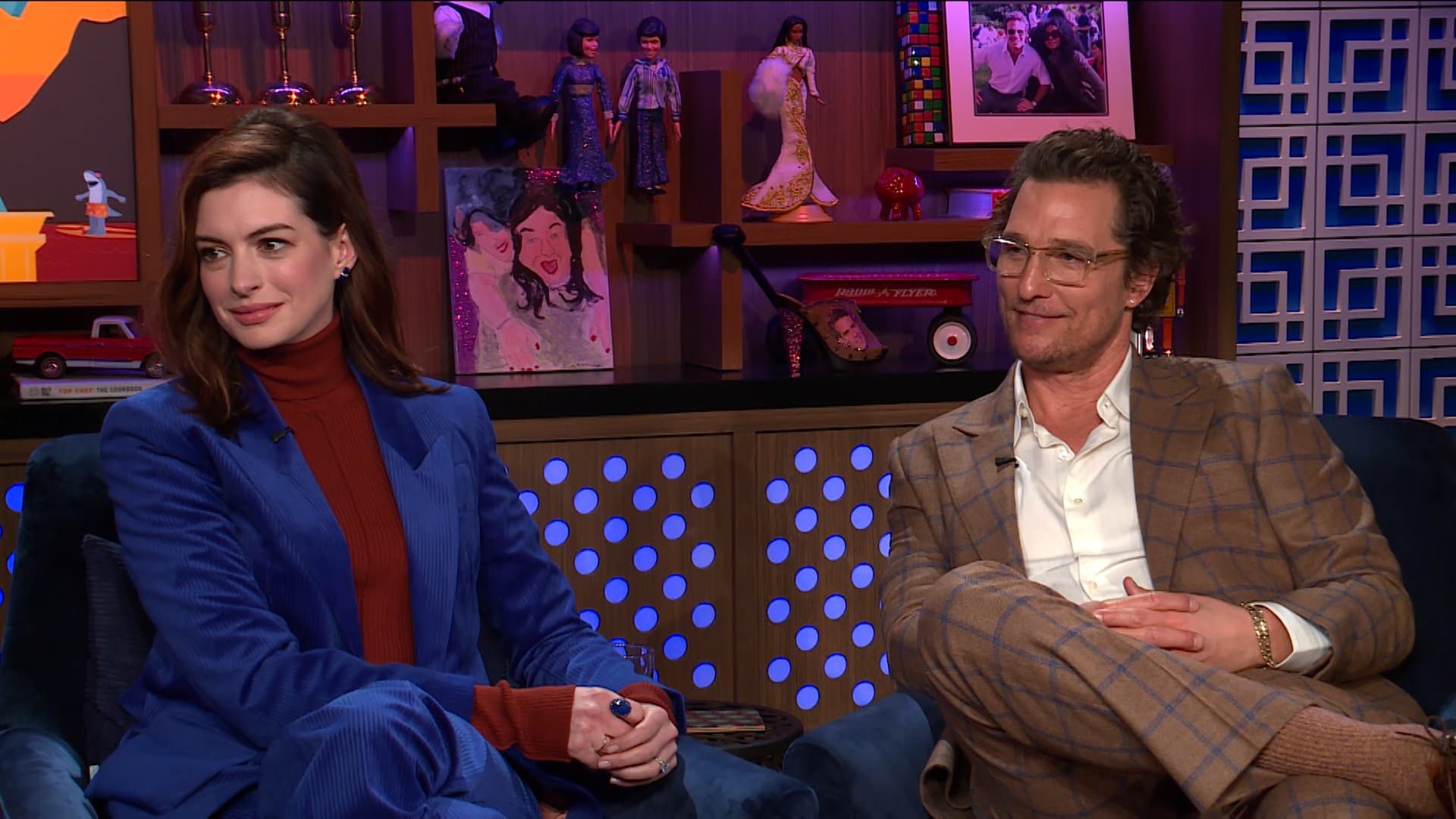 Watch What Happens Live with Andy Cohen Season 16 :Episode 15  Anne Hathaway & Matthew McConaughey