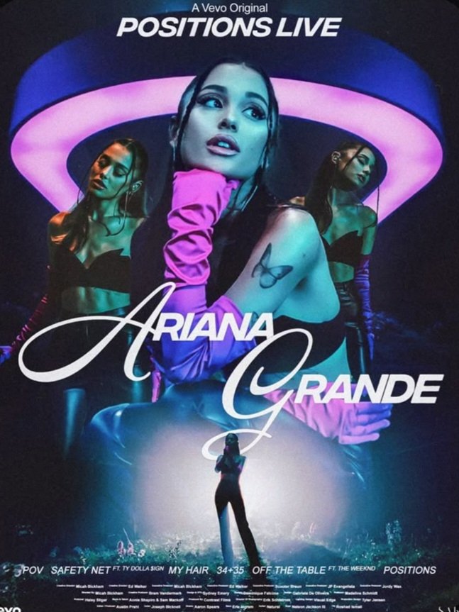 Ariana Grande Positions Live performances vevo