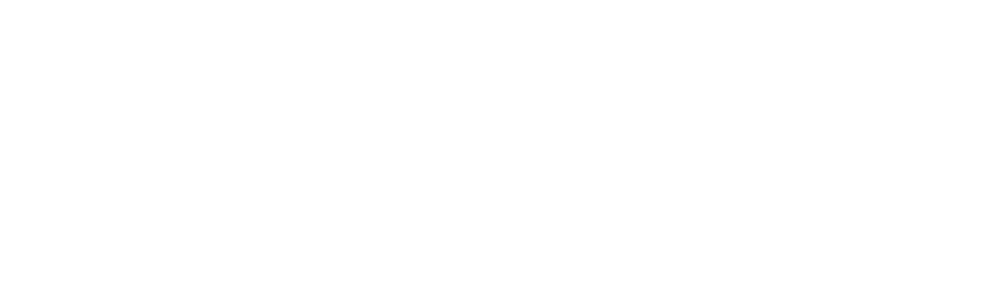 The Greatest of All Time Logo