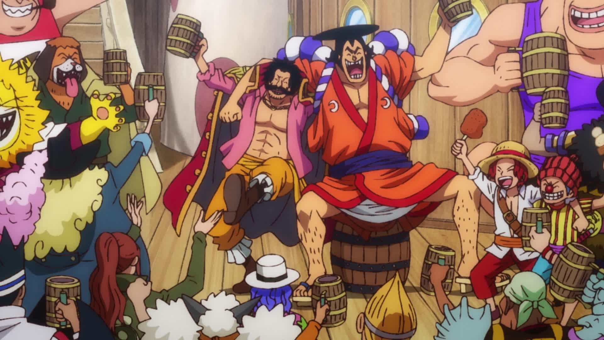 One Piece Season 21 :Episode 967  The Bet of a Lifetime! Roger's Adventure!