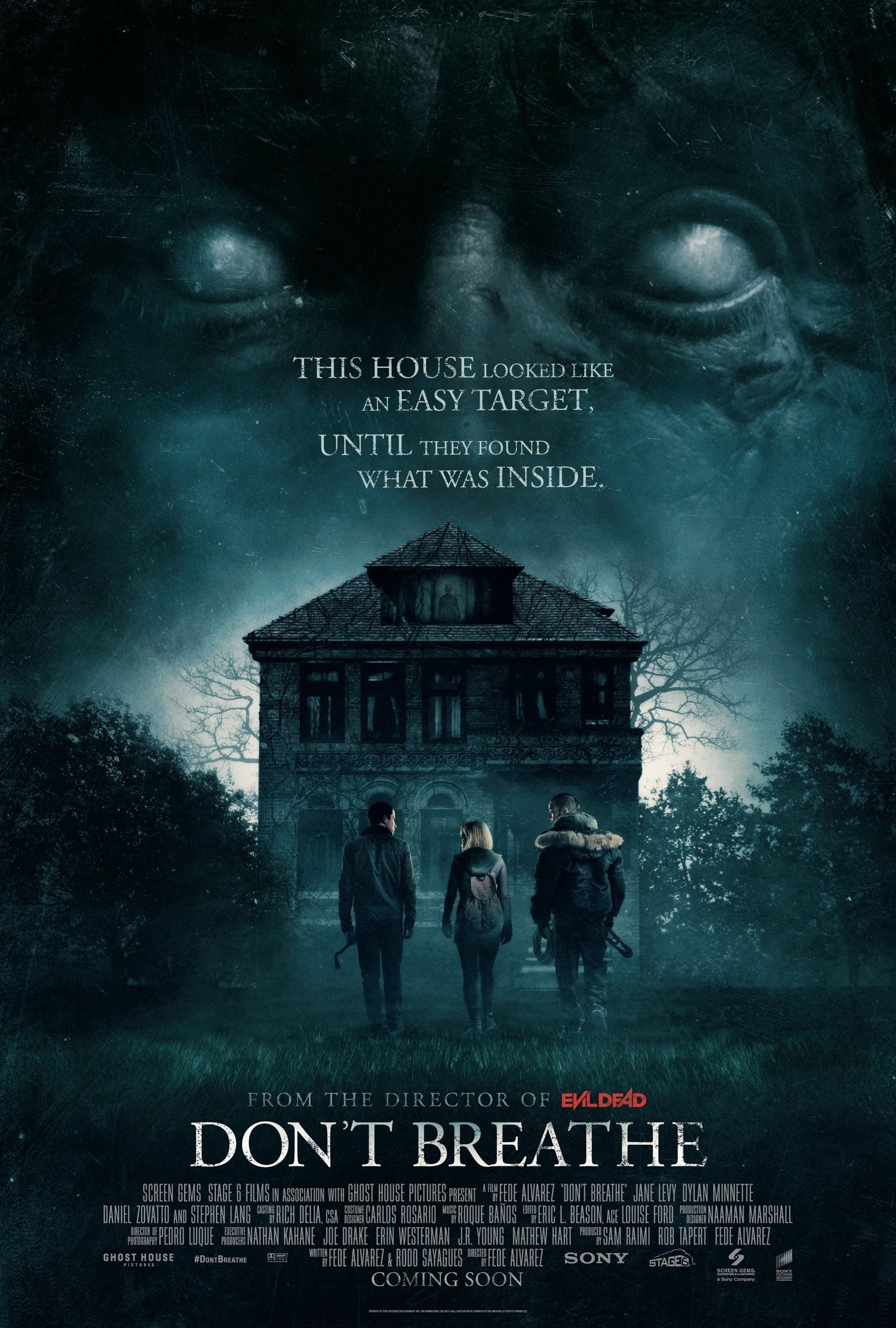 Don't Breathe Movie poster