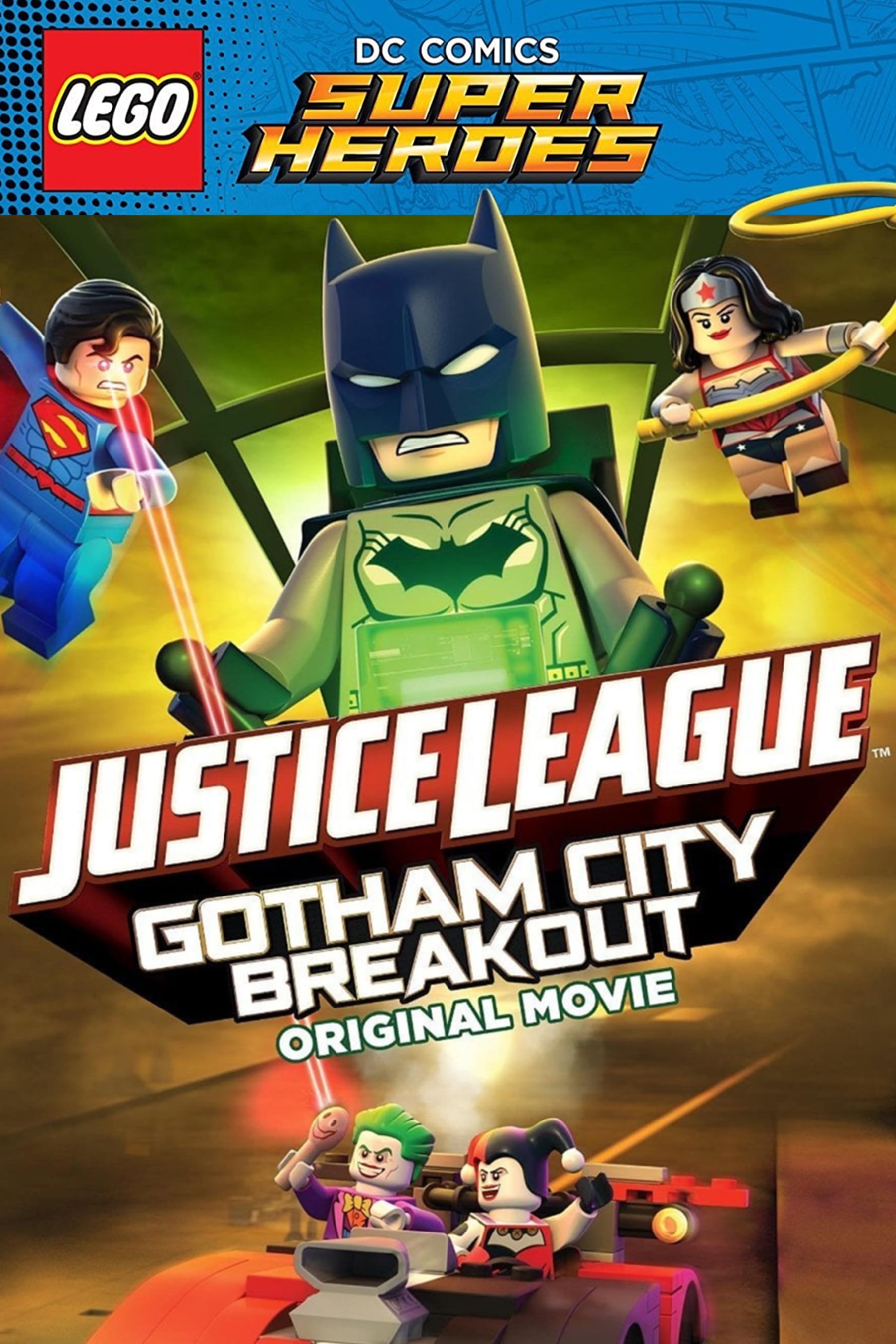 lego dc comics justice league gotham city breakout full movie