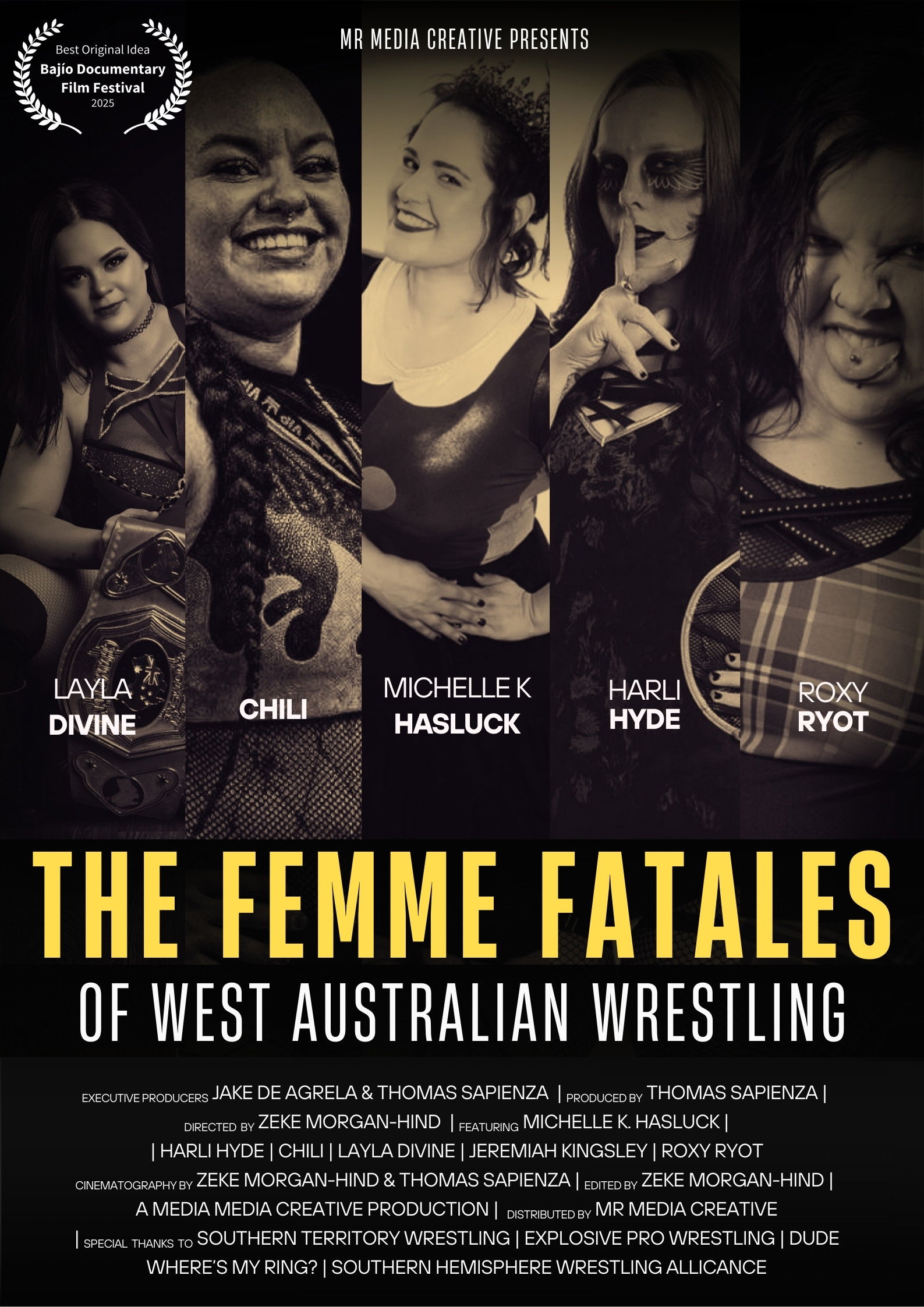 The Femme Fatales of West Australian Wrestling image