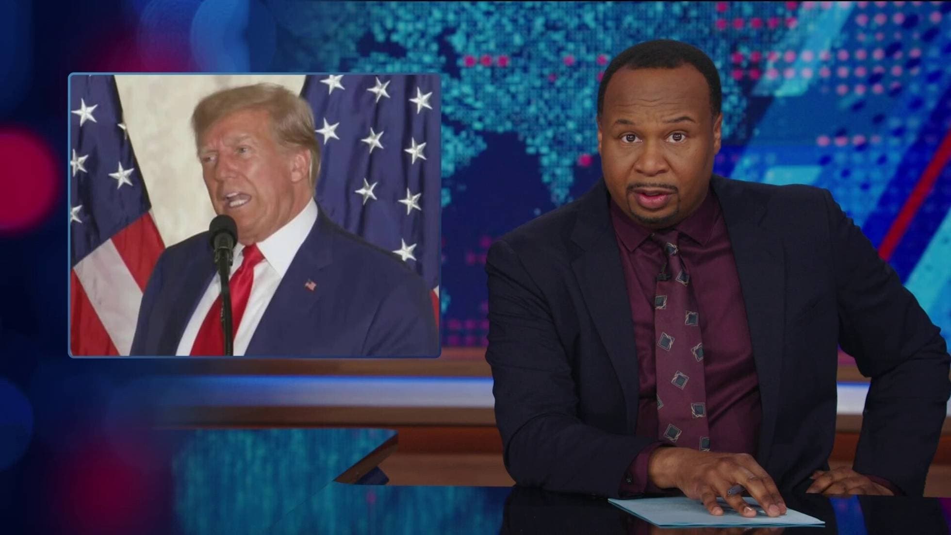 The Daily Show Season 28 :Episode 77  April 5, 2023 - Cedric the Entertainer