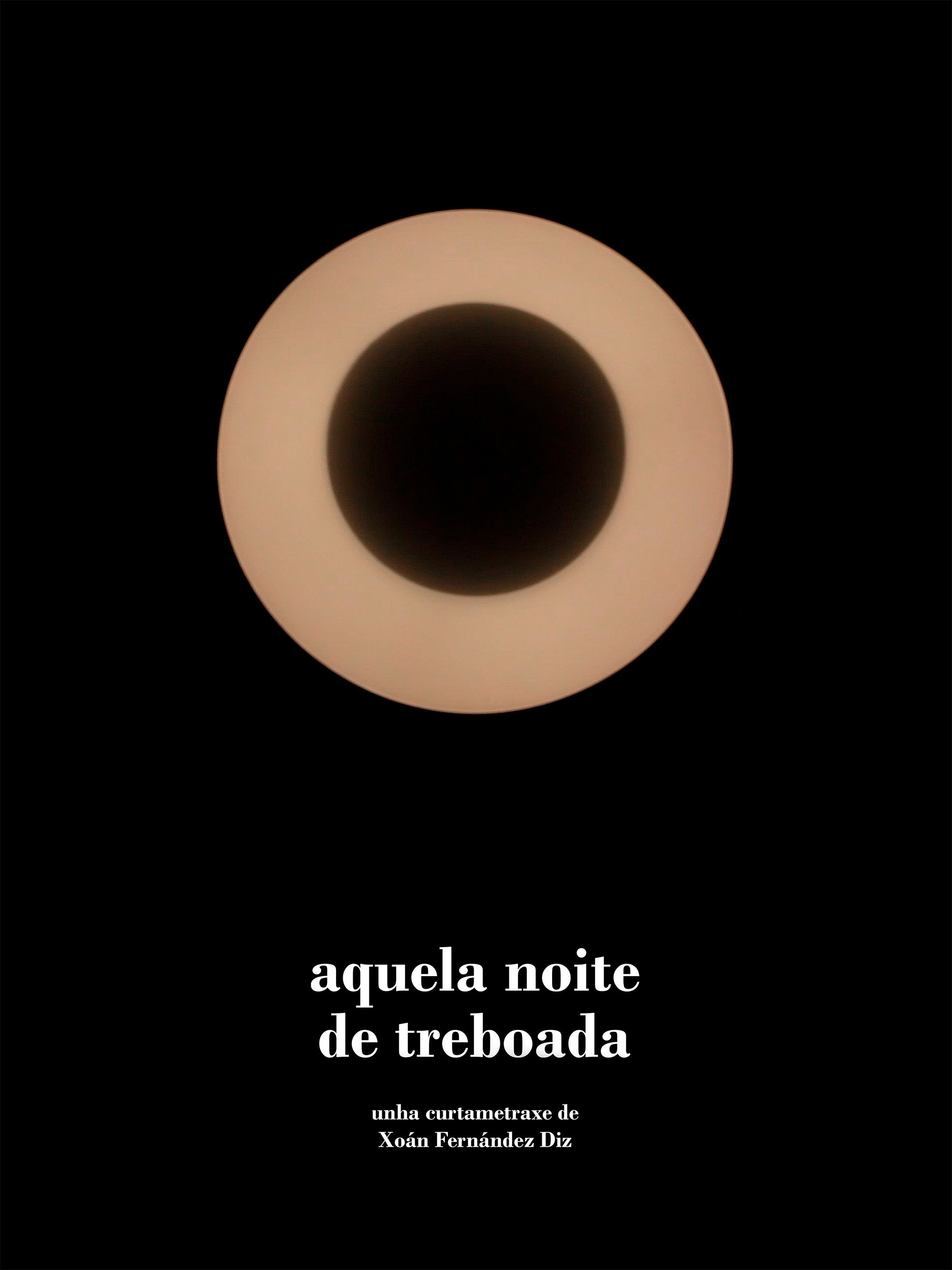aquela noite de treboada poster