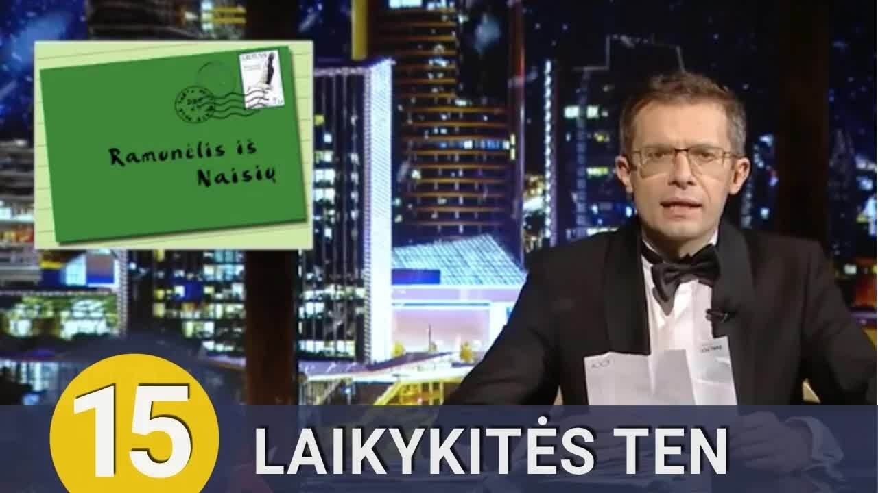 Laikykitės ten - Intelektualios satyros vakaro šou - Épisode 15