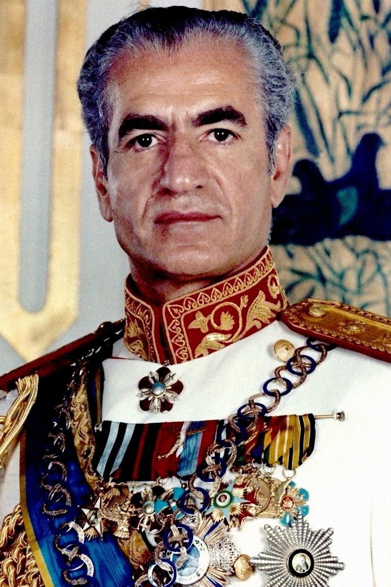 et billede af Shah Mohammad Reza Pahlavi of Iran