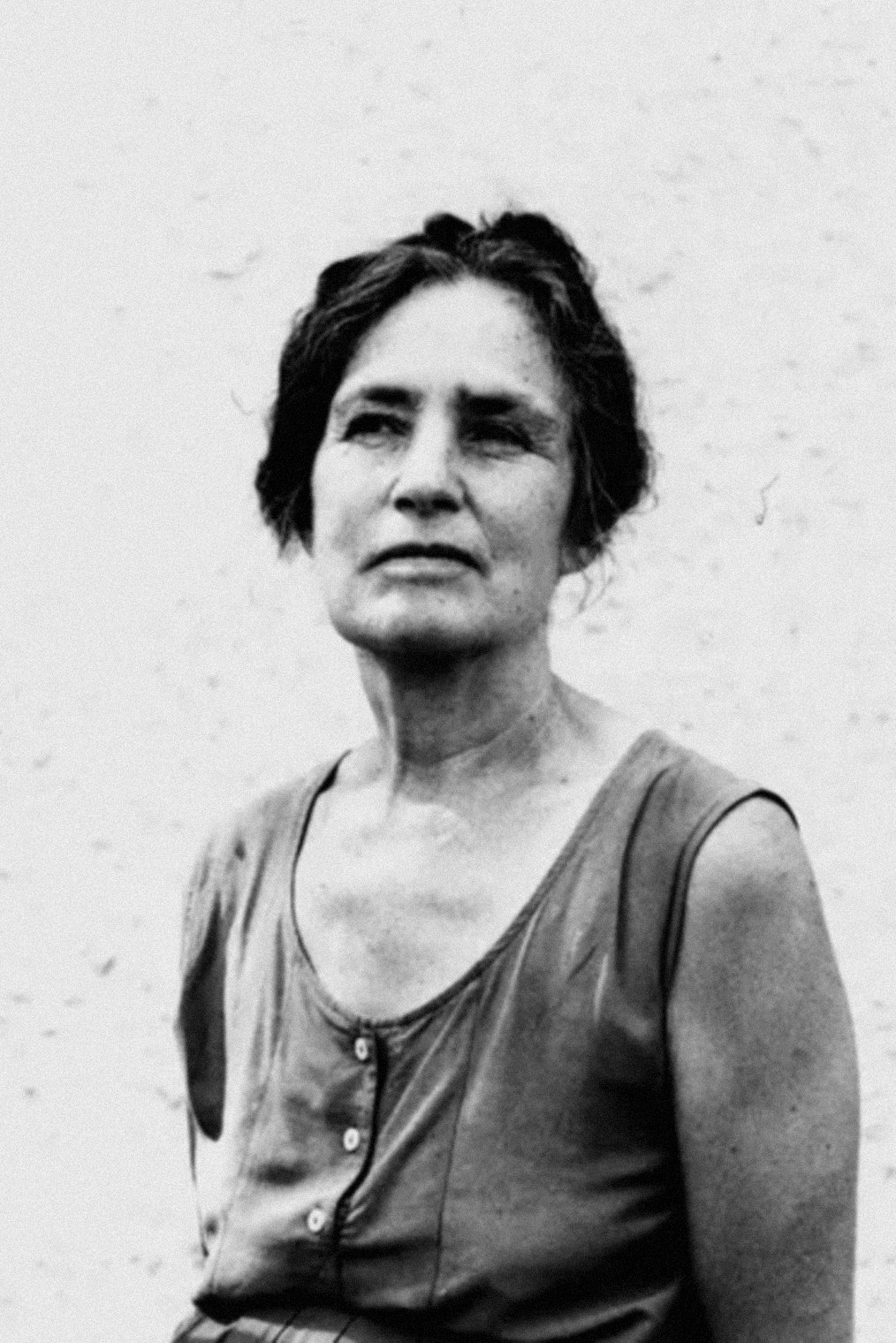 et billede af Danièle Huillet