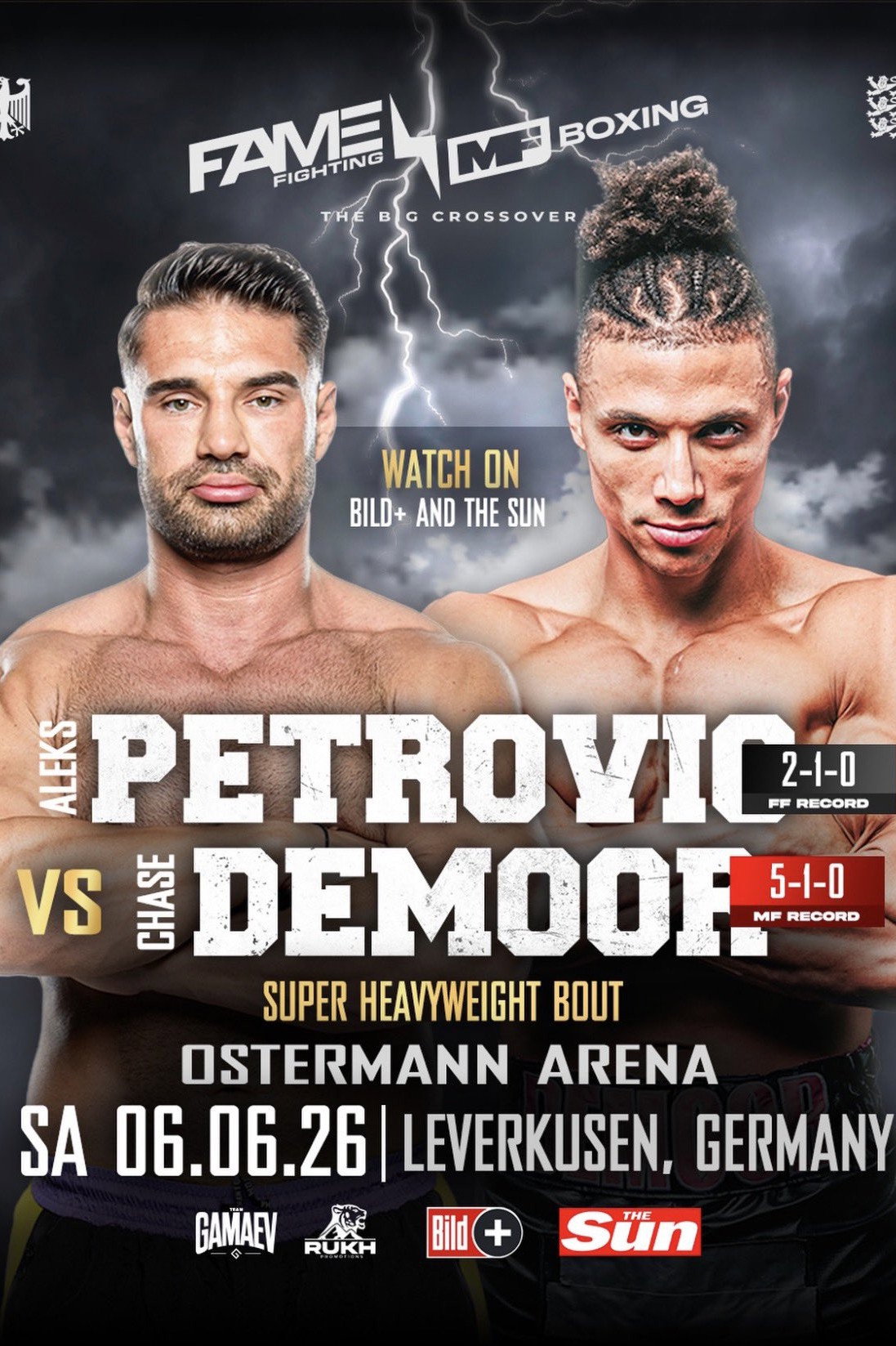 Aleks Petrović vs. Chase DeMoor Poster