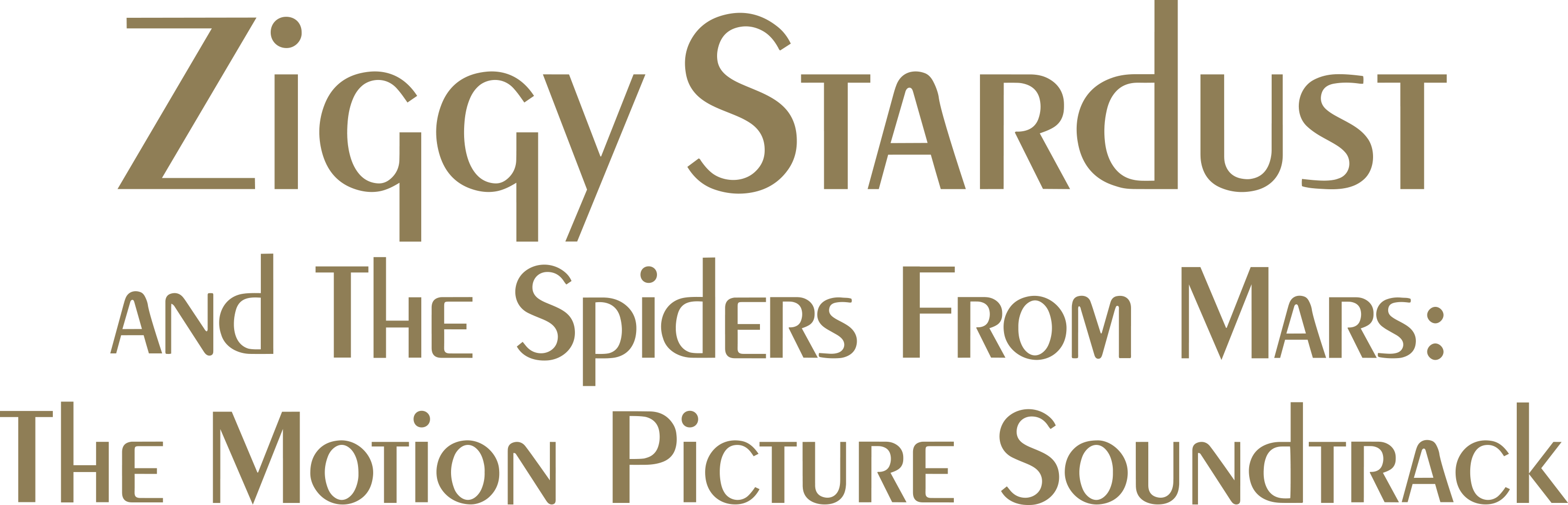 Ziggy Stardust and the Spiders from Mars Logo