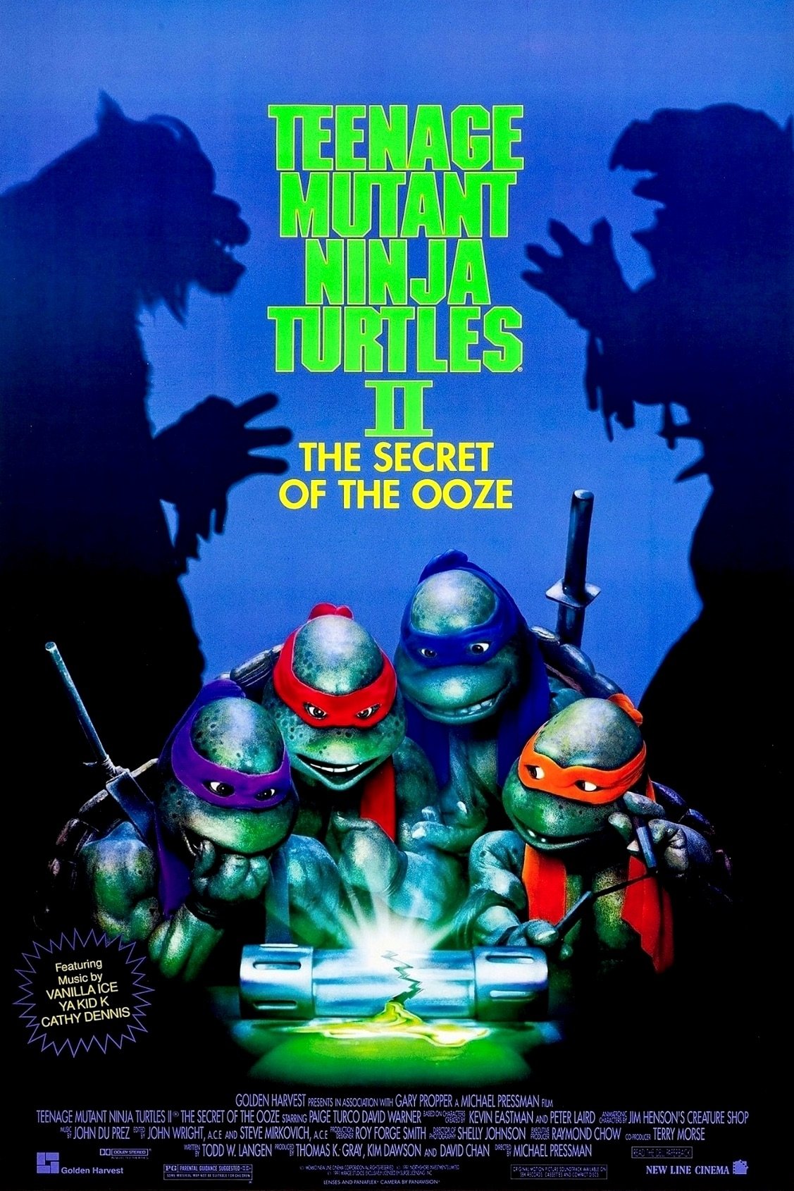 Teenage Mutant Ninja Turtles II: The Secret of the Ooze