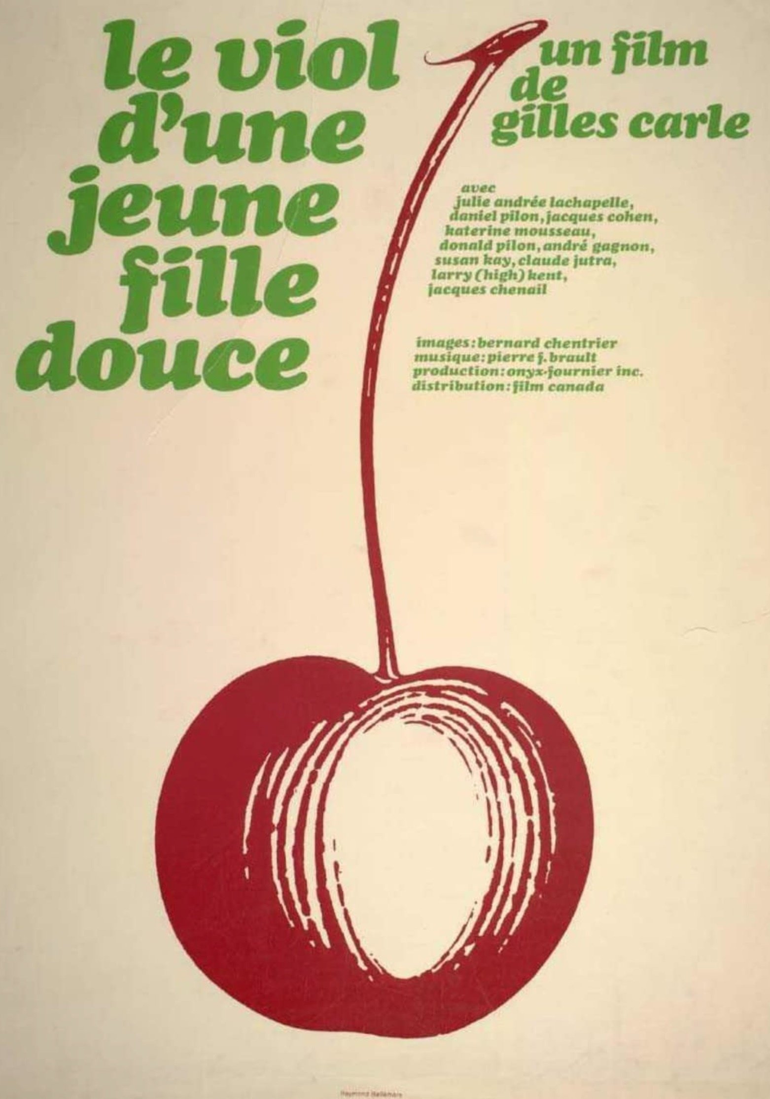 Affiche du film Le Viol d'une jeune fille douce 28119