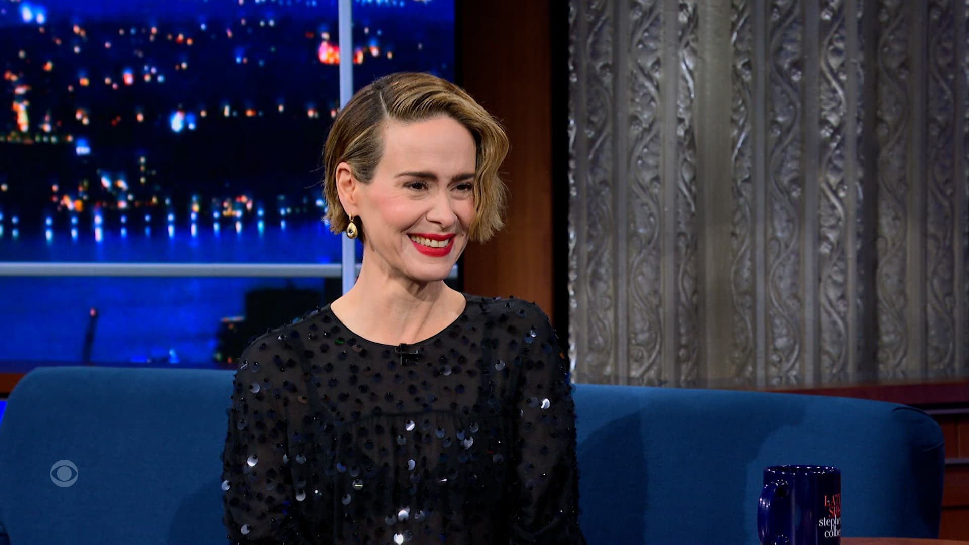 The Late Show with Stephen Colbert Season 9 :Episode 95  5/20/24 (Sarah Paulson, Paul Scheer, a performance from Broadway's 