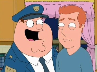 Family Guy Season 4 :Episode 17  The Fat Guy Strangler