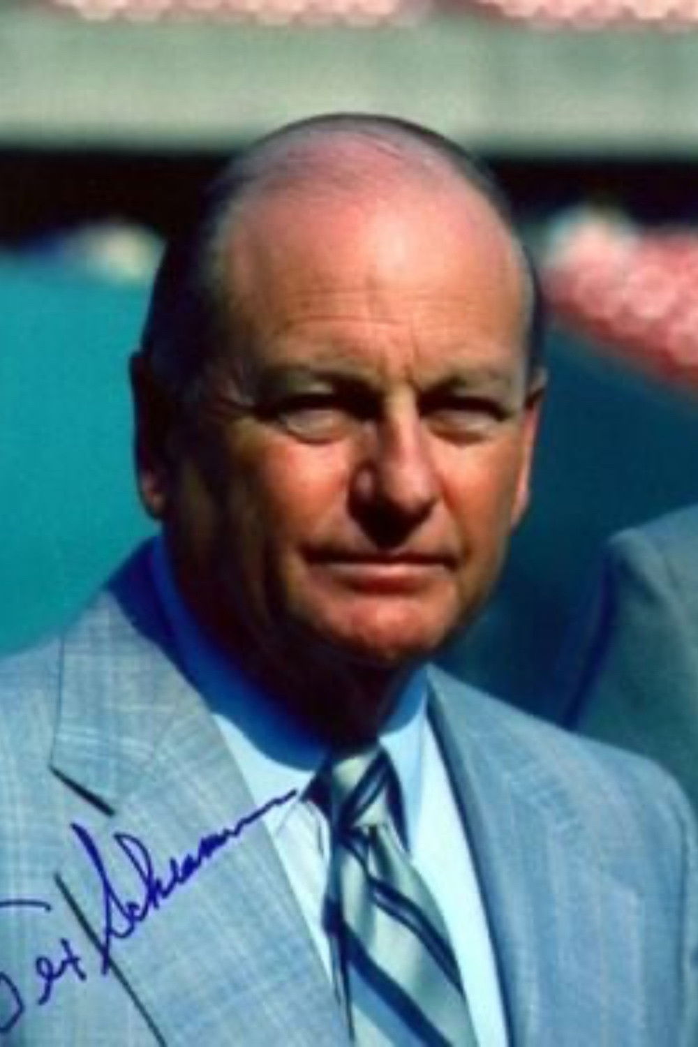 et billede af Tex Schramm