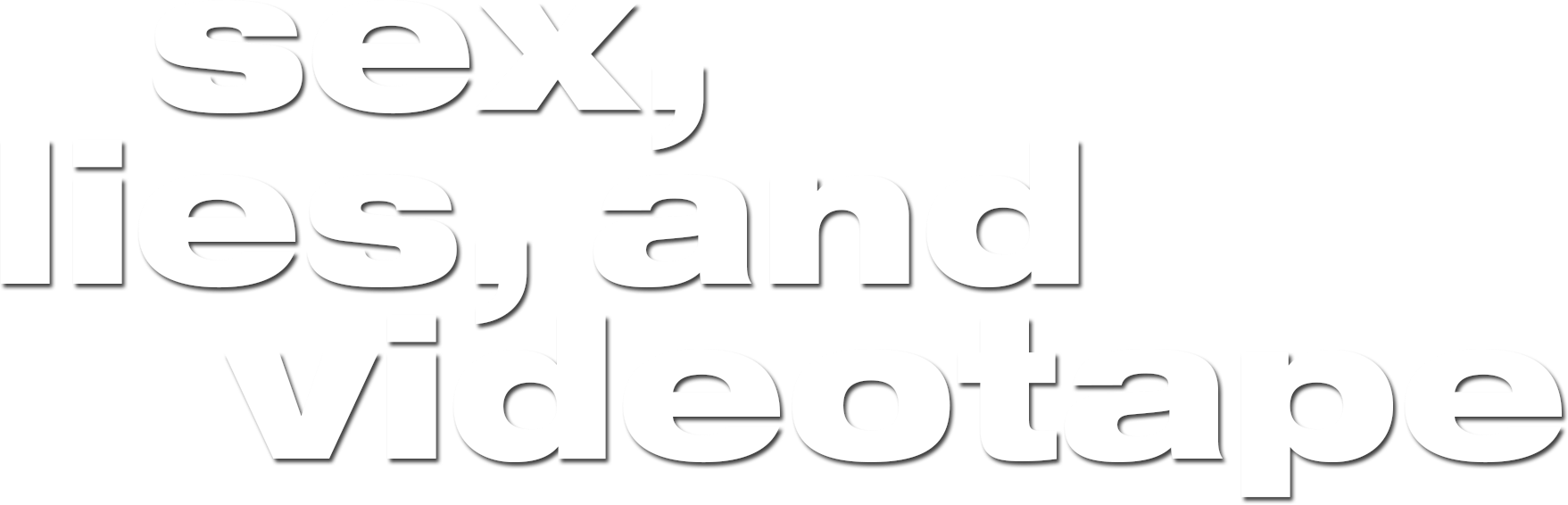 sex, lies, and videotape Logo