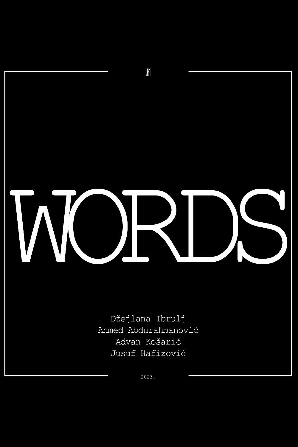 Poster for Words
