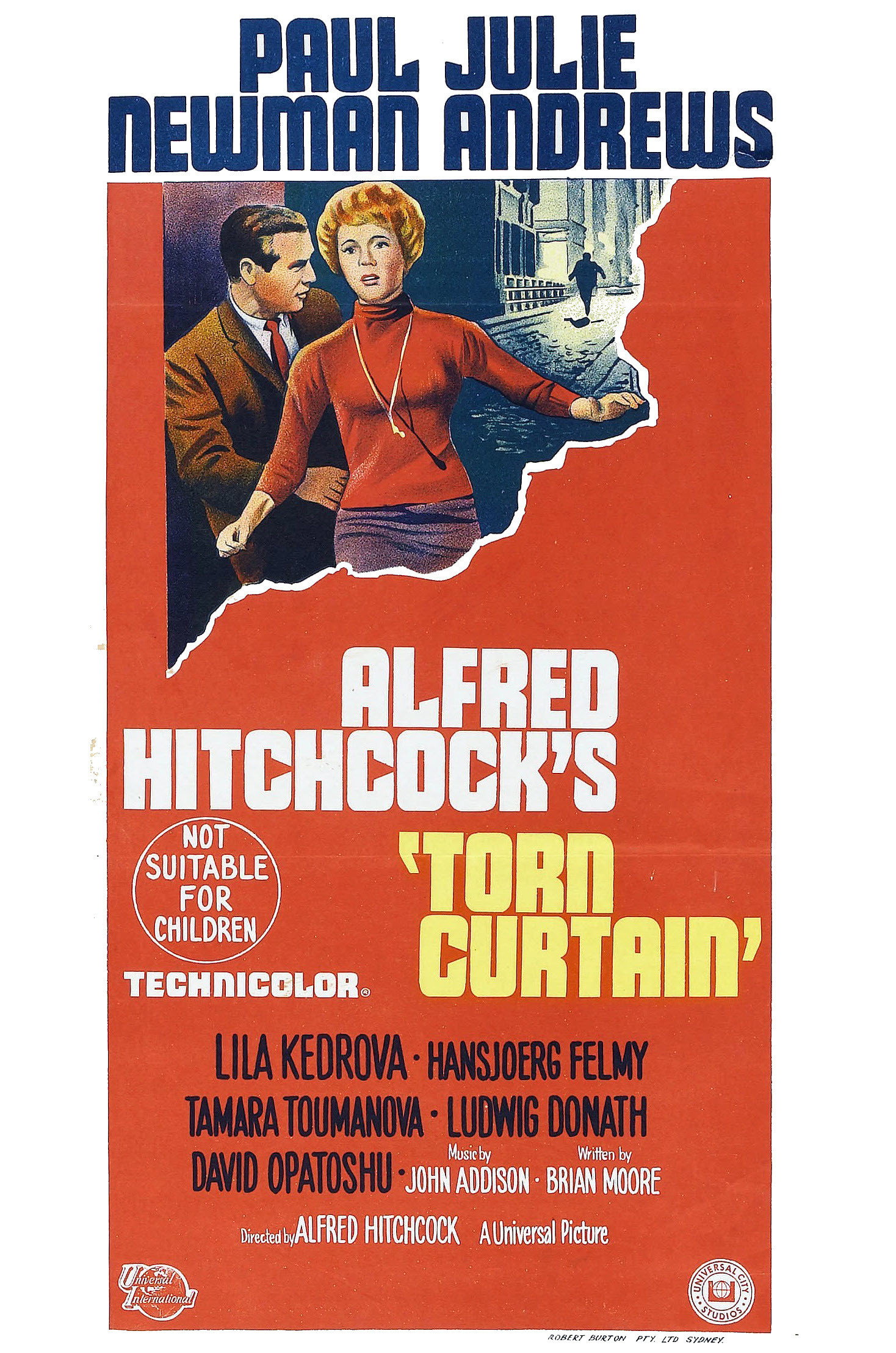 Torn Curtain (1966) - Posters — The Movie Database (TMDb)