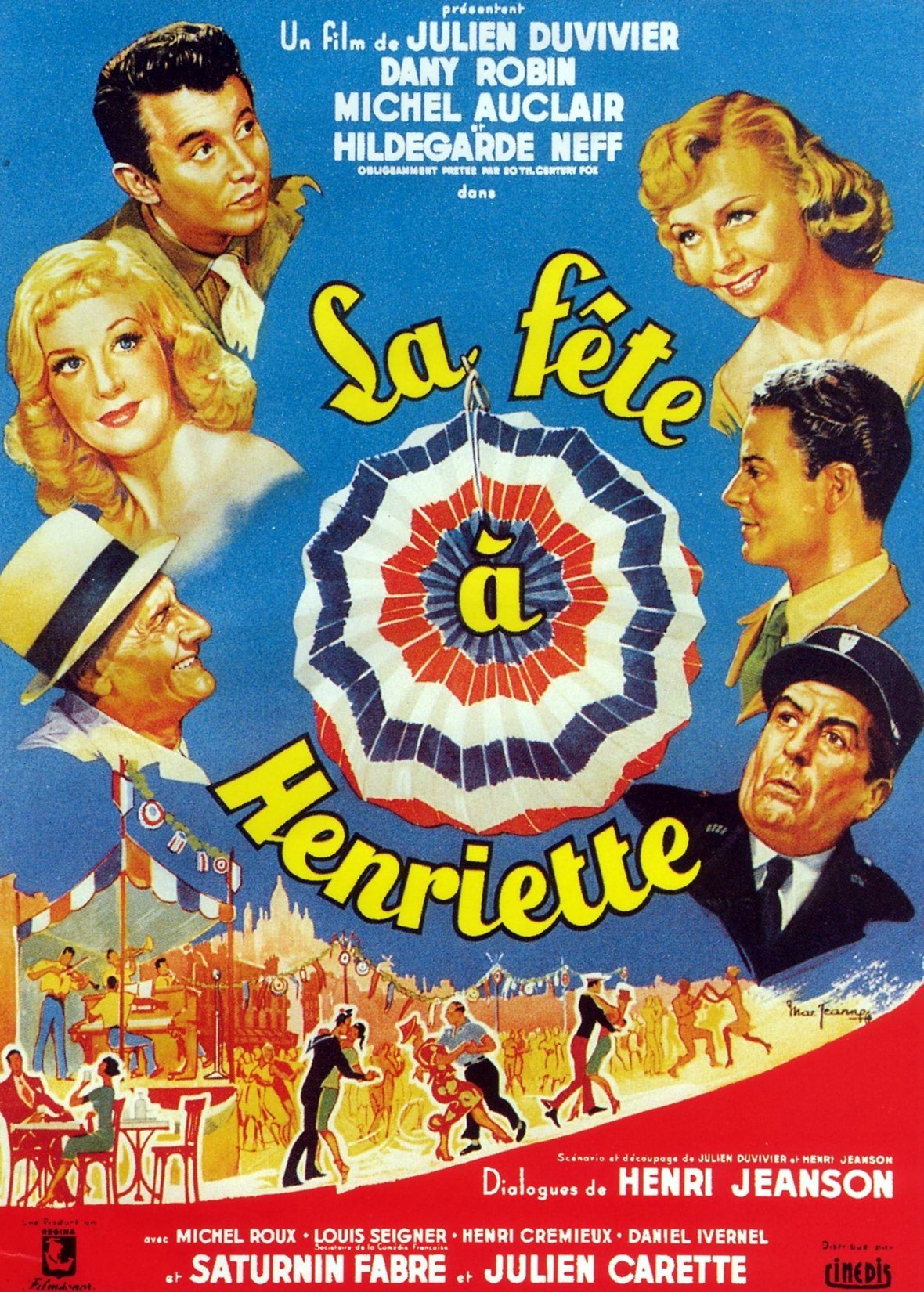 Affiche du film La Fête à Henriette 16179